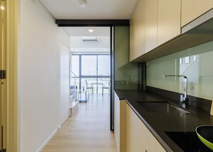 Loft Pool Superior Near Jodd Night Market 500mbps Wi-fi Twin Apartamento Bangkok