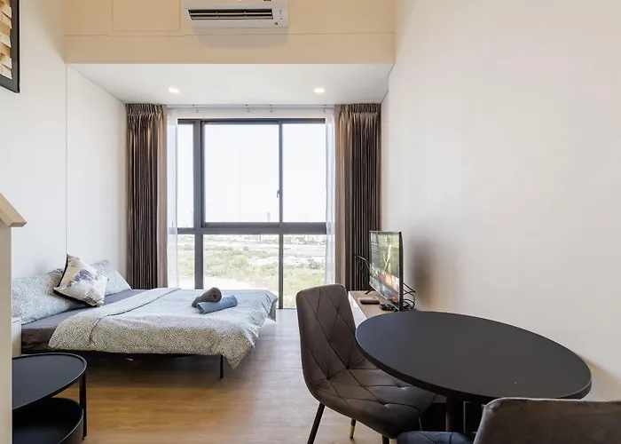 Loft Pool Superior Near Jodd Night Market 500mbps Wi-fi Twin Apartamento *
