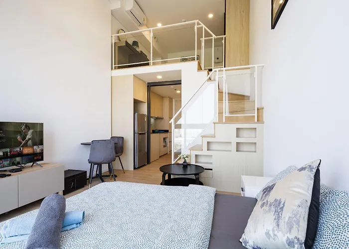 Loft Pool Superior Near Jodd Night Market 500mbps Wi-fi Twin