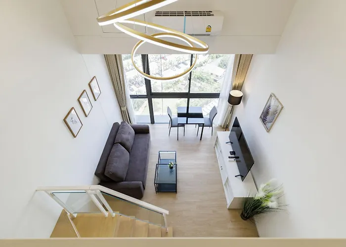 Loft Pool Superior Near Jodd Night Market 500mbps Wi-fi Twin *