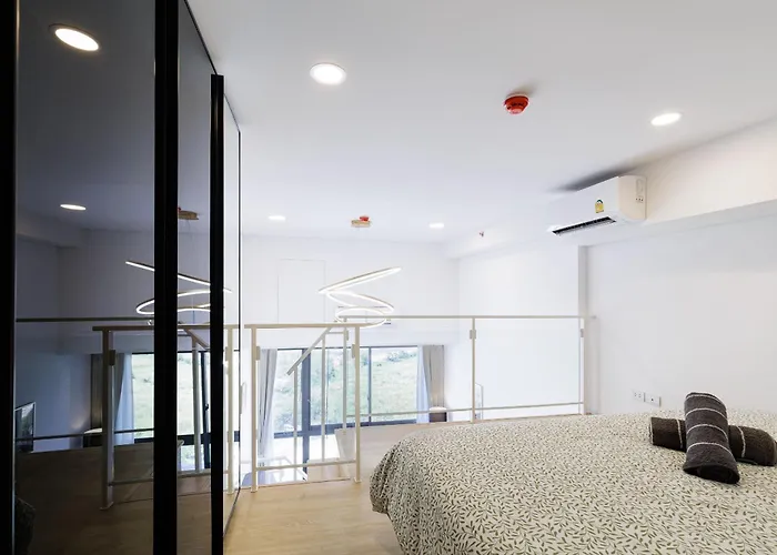 Loft Pool Superior Near Jodd Night Market 500mbps Wi-fi Twin