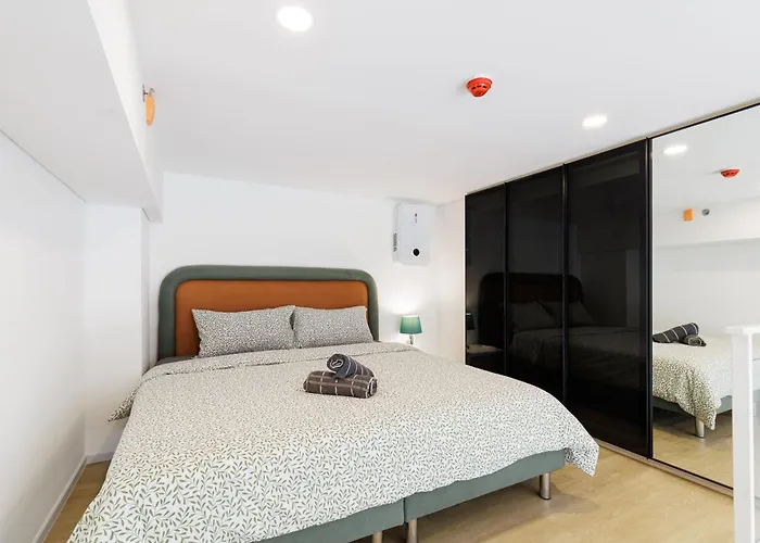 Apartamento Loft Pool Superior Near Jodd Night Market 500mbps Wi-fi Twin *