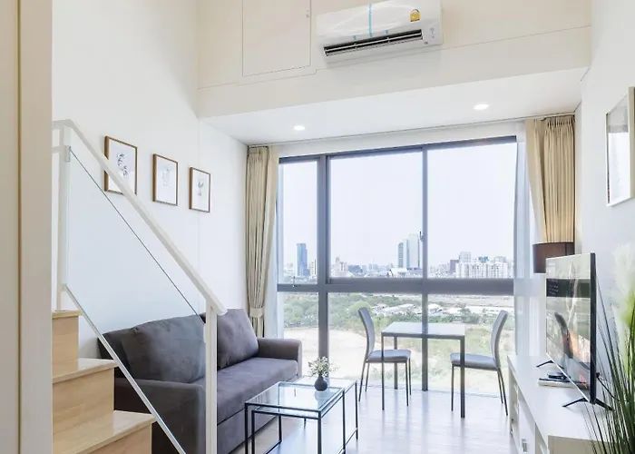 Loft Pool Superior Near Jodd Night Market 500mbps Wi-fi Twin Apartamento Bangkok