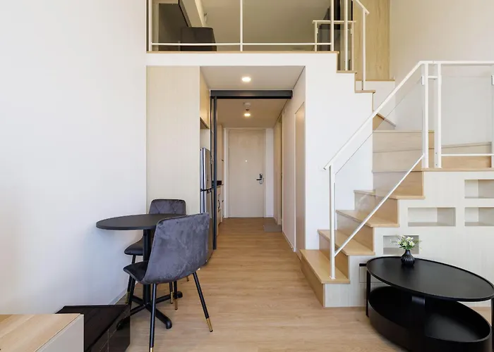 Loft Pool Superior Near Jodd Night Market 500mbps Wi-fi Twin *