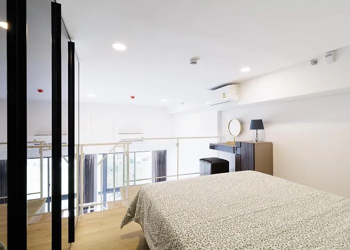 Apartamento Loft Pool Superior Near Jodd Night Market 500mbps Wi-fi Twin