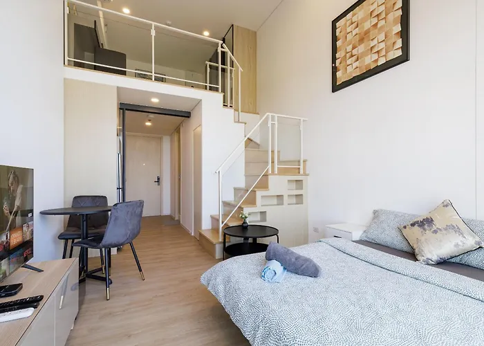Loft Pool Superior Near Jodd Night Market 500mbps Wi-fi Twin