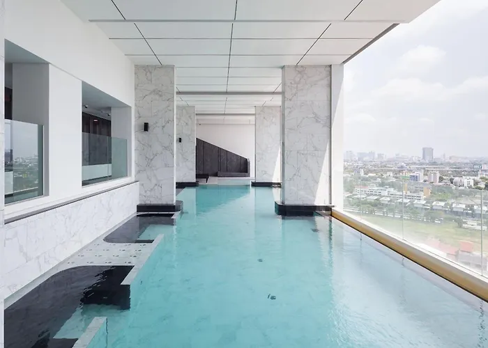 Apartamento Loft Pool Superior Near Jodd Night Market 500mbps Wi-fi Twin