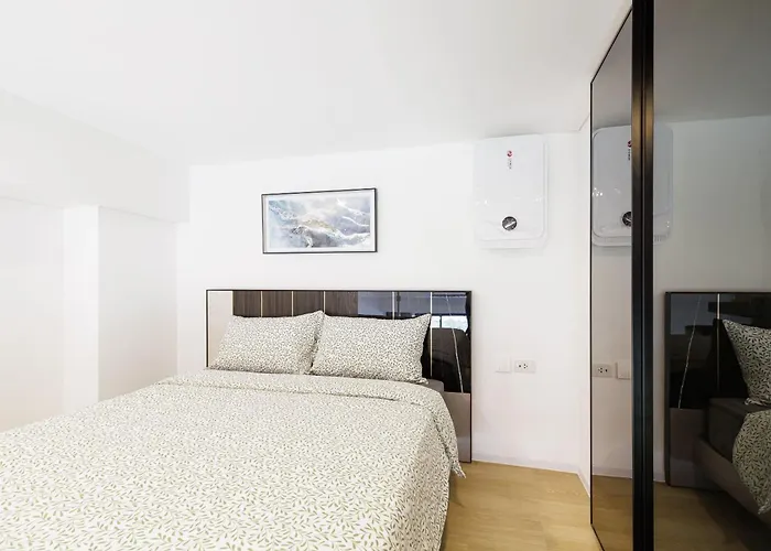 Apartamento Loft Pool Superior Near Jodd Night Market 500mbps Wi-fi Twin *